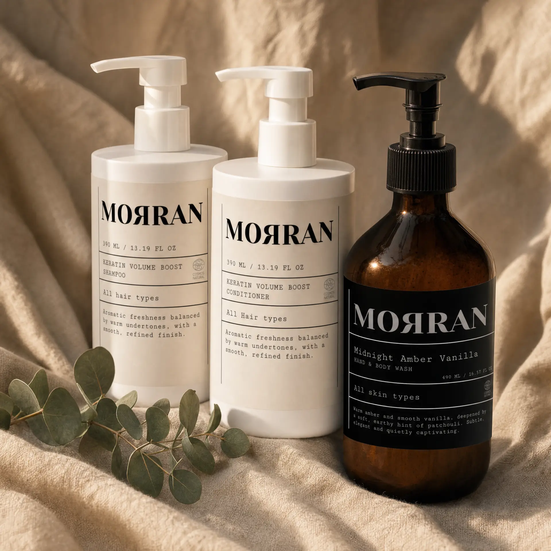 The Complete Ritual — Keratin Shampoo, Conditioner and Midnight Body Wash
