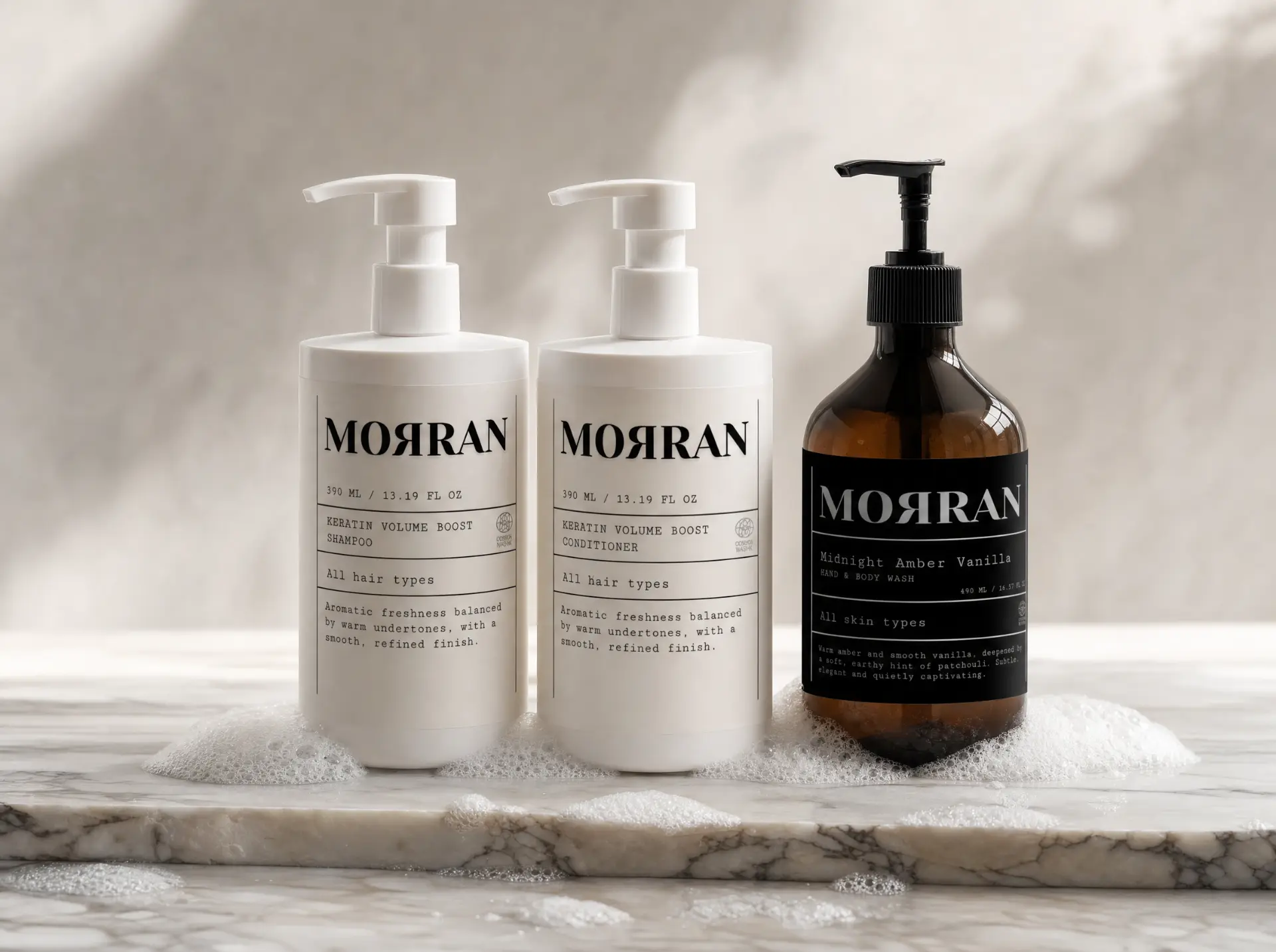 The Complete Ritual — Keratin Shampoo, Conditioner and Midnight Body Wash